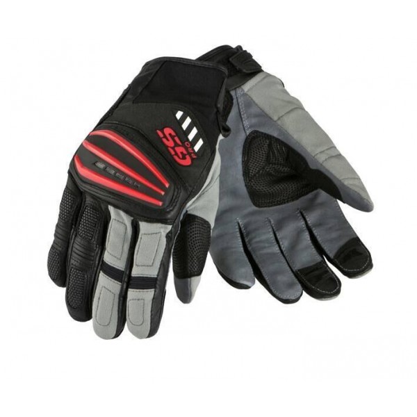 GUANTI ESTIVI BMW GS PRO DA MOTO ROSSI MOTORRAD TRASPIRANTI COTONE MOTOCICLISTA