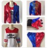 SUICIDE SQUAD BATMAN HARLEY QUINN COSTUME COSPLAY