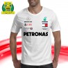 T-SHIRT MERCEDES AMG TEAM FORMULA 1 FAN SPONSOR 44 HAMILTON 77 BOTTAS RACING FELPA CAPPUCCI UOMO DONNA