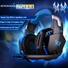 CUFFIE GAMING KOTION G2000 PER PS4 PC XBOX ONE S MAC CON LED MICROFONO VOLUME SPLITTER AUDIO