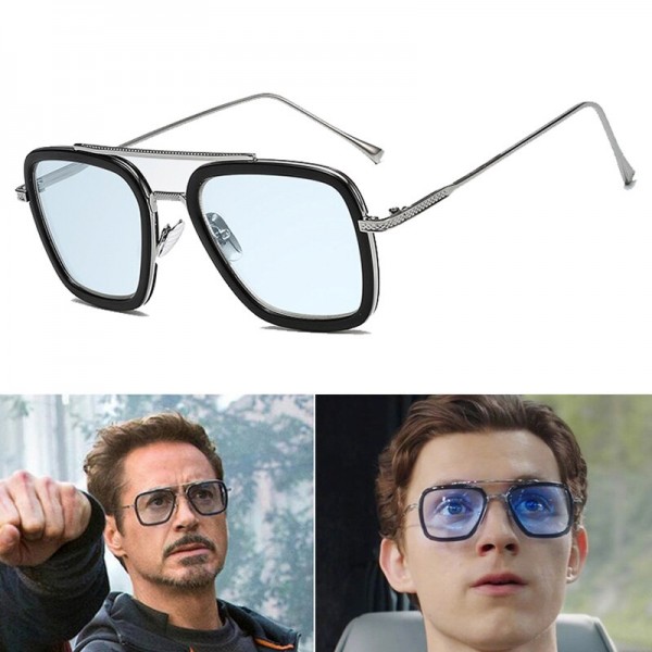 TONY STARK OCCHIALI DA SOLE AVENGERS IRON MAN SPIDERMAN PITER