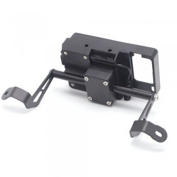 DUCATI MULTISTRADA 1200 SUPPORTO SMARTPHONE NAVIGATORE STAFFA MOTO CELLULARE CARICATORE USB ENDURO
