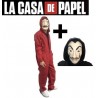 LA CASA DE PAPEL CARTA SALVADOR DALI COSPLAY COSTUME + MASCHERA