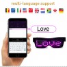 OCCHIALI LED BLUETOOTH APP ILLUMINAZIONE GLOWING EDM PARTY DISCOTECA DIY FESTA