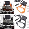 KTM 1050 1090 1190 1290 Avventura ADV SUPPORTO SMARTPHONE NAVIGATORE STAFFA MOTO CELLULARE CARICATORE USB ENDURO