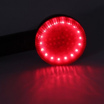 2X UNIVERSAL LED 3 IN 1 MOTO INDICATORI DIREZIONE CUSTOM SEGNALE FRECCE STOP FRENO LUCE