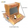 PANDORA BOX 6 1300 IN 1 IN LEGNO A DOPPIA MACCHINA ARCADE BARTOP FBA MAME PS1 3D