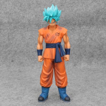 DRAGON BALL Z GOD SUPER SAIYAN GOKU SON GOKOU PVC ACTION FIGURE 26 CM