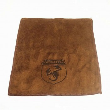 ABARTH LOGO FIAT PANNO PEZZA MICROFIBRA PULIZIA INTERNI ED ESTERNI ASCIUGAMANI 30X30CM