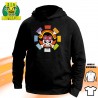 T-SHIRT FELPA ONE PIECE RUBBER STAMPEDE CHOPPER LOGO PIRATE FEST PIRATES EXPO hooded