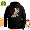 FELPA CAPPUCCIO GREEN DAY UNICORNO FATHER OF ALL T-SHIRT HOODIE rock punk Rainbo
