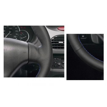 PEUGEOT 206 RC GTI RIVESTIMENTO VOLANTE IN PELLE Copertura 1600 2000 1.4 1.6 V