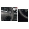 PEUGEOT 206 RC GTI RIVESTIMENTO VOLANTE IN PELLE Copertura 1600 2000 1.4 1.6 V