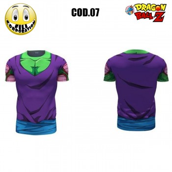 T-SHIRT SON GOKU VEGETA SAYAN DRAGONBALL Z DRAGON BALL F TUTA KAR MAGLA CAMISETA