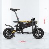 T18 SMART BICICLETTA ELETTRICA E-BIKE MAX SPEED 25KM/H PIEGHEVOLE CITTA + LUCI