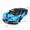 AUTO BUGATTI CHIRON COSTRUZIONI LEGO COMPATIBILE SPEDIZIONE 7 15 GIORNI 4031 pez