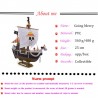 ONE PIECE GOING MERRY NAVE PIRATA STATUE GIOCATTOLI LUFFY CHOPPER NAMI ZORO