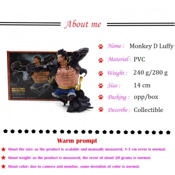 FIGURE ONE PIECE RUFY 4TH GEAR FOURTH MONKEY D. LUFFY SPECIAL MODEL PVC STATUE