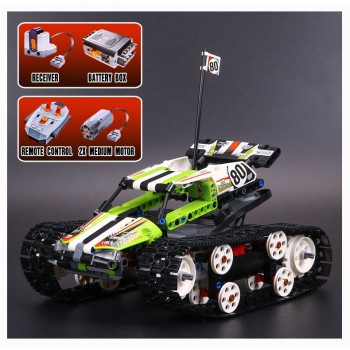 AUTO TECHNIC RC CINGOLATA RACER LEGO COMPATIBILE SPEDIZIONE 7 15 GIORNI