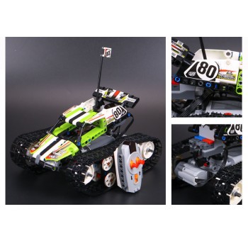 AUTO TECHNIC RC CINGOLATA RACER LEGO COMPATIBILE SPEDIZIONE 7 15 GIORNI