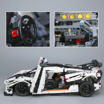 ⭐AUTO TECHNIC KOENIGSEGG AGERA RS1 NFS LEGO COMPATIBILE