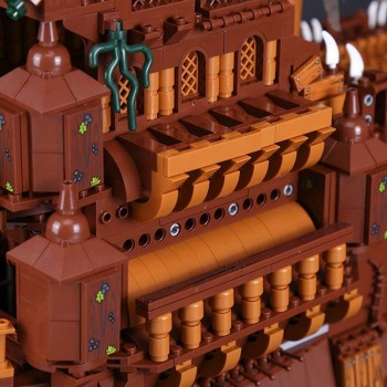 NAVE OLANDESE VOLANTE PIRATI DEI CARAIBI JACK THE BLACK PEARL - LEGO COMPATIBILE