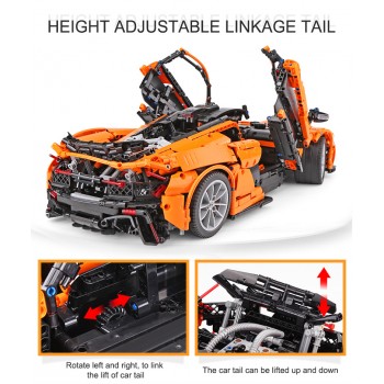 ⭐AUTO TECHNIC MCLAREN P1 BASIC RACING LEGO COMPATIBILE