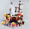 ⭐NAVE ONE PIECE MONKEY D.LUFFY THOUSAND SUNNY Pirata Figure FR- LEGO COMPATIBILE