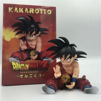 ⭐DRAGON BALL Z KID SON GOKU SITTING SEDUTO BAN KAKAROT TAMASHII ACTION FIGURE TOY