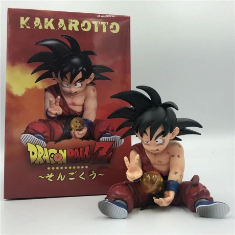 ⭐DRAGON BALL Z KID SON GOKU SITTING SEDUTO BAN KAKAROT TAMASHII ACTION FIGURE TOY