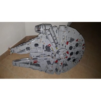 ⭐STAR WARS SERIES SPAZIO MILLENNIUM FALCON PZ 8445 LEGO COMPATIBILE SPED 7 15 G