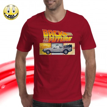 T-SHIRT FELPA T-SHIRT BAMBINO BACK TO THE FUTURE MARTY DE LOREAN RITORNO AL FUTURO FILM MOVIE