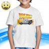 T-SHIRT FELPA T-SHIRT BAMBINO BACK TO THE FUTURE MARTY DE LOREAN RITORNO AL FUTURO FILM MOVIE
