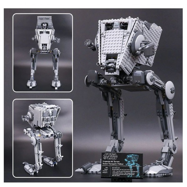 ⭐COSTRUZIONI I RIBELLI AT-ST RAIDER WALKER STAR WARS POLLO LEGO COMPATIBILE