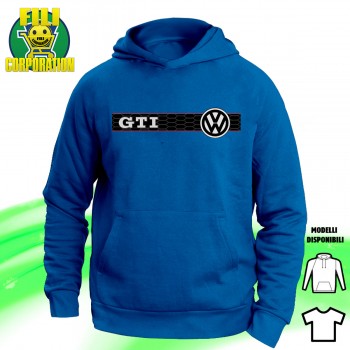 T-SHIRT GTI VW GOLF MK 6 VOLKSWAGEN VINTAGE HOODIE FELPA CAPPUCCI UOMO DONNA