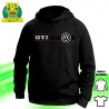 T-SHIRT GTI VW GOLF MK 6 VOLKSWAGEN VINTAGE HOODIE FELPA CAPPUCCI UOMO DONNA