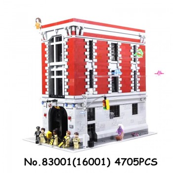⭐CASERMA DEI GHOSTBUSTERS VIGILI DEL FUOCO FIREHOUSE FANTASMI LEGO COMPATIBILE