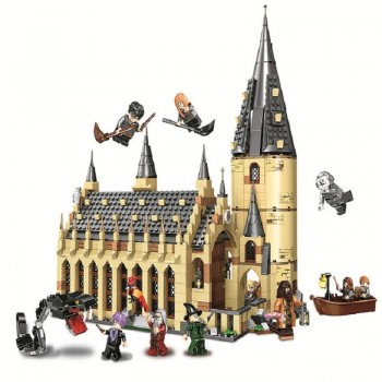 ⭐ 983p LA SALA GRANDE DI HOGWARTS POTTER - LEGO COMPATIBILE TEM SPEDIZIONE 7-15 G