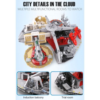 ⭐2812 pz STAR WARS TRADIMENTO A CLOUD CITY LEGO COMPATIBILE COSTRUZIONI