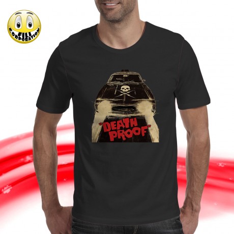 T-SHIRT FELPA  DEATH PROOF GRINDHOUSE A PROVA DI MORTE QUENTIN TARANTINO