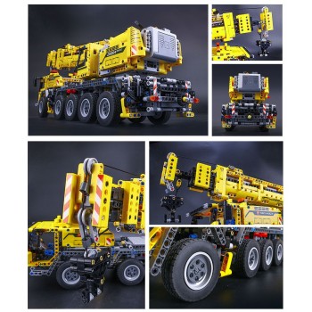 ✅⭐TECHNIC 2 IN 1 GRU MOBILE MK II COSTRUZIONI MOVIMENTO TERRA LEGO COMPATIBILE COSTRUZIONI