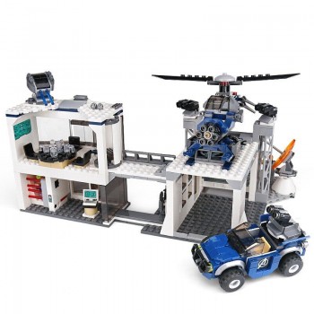 ✅⭐SUPER HEROES AVENGERS ENDGAME MODEL BATTAGLIA NEL QUARTIER LEGO COMPATIBILE COSTRUZIONI