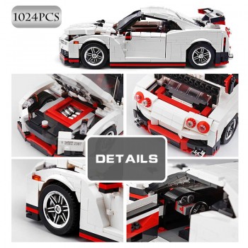 ✅AUTO BLOCKS NISSAN NISMO SKYLINE GTR R LEGO COMPATIBILE