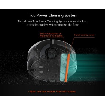 ILIFE W400 ROBOT LAVA LAVAGGIO PAVIAMENTI FUNZIONE DI PULIZIA SERBATOIO ACQUA
