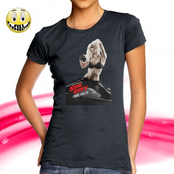 T-SHIRT FELPA  SIN CITY 2 A DAME TO KILL FOR JESSICA ALBA FRANK MILLER FILM MOVIE
