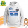 F1 WILLIAMS RENAULT RACING FW16 2 AYRTON SENNA GP 1994 ROTHMANS T-SHIRT HOODIE FELPA CAPPUCCI UOMO DONNA