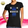 T-SHIRT FELPA  FC INTERNAZIONALE LUKAKU 9 SERIE A CALCIO INTER 2021