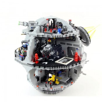 STAR WARS FIGHTER MORTE STAR TARKIN BLOCKS COST LA MORTE NERA - LEGO COMPATIBILE