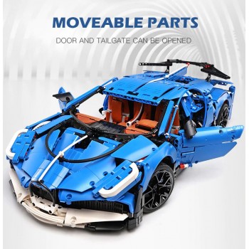 CAR DIVO AUTO BUGATTI CHIRON COSTRUZIONI LEGO COMPATIBILE