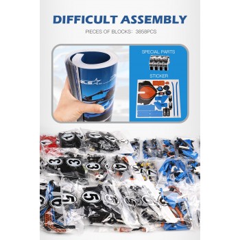 CAR DIVO AUTO BUGATTI CHIRON COSTRUZIONI LEGO COMPATIBILE